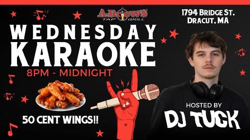 Karaoke with DJ Tuck